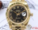 Rolex Datejust 40mm Yellow Gold Jubilee Watch AAA Replica
